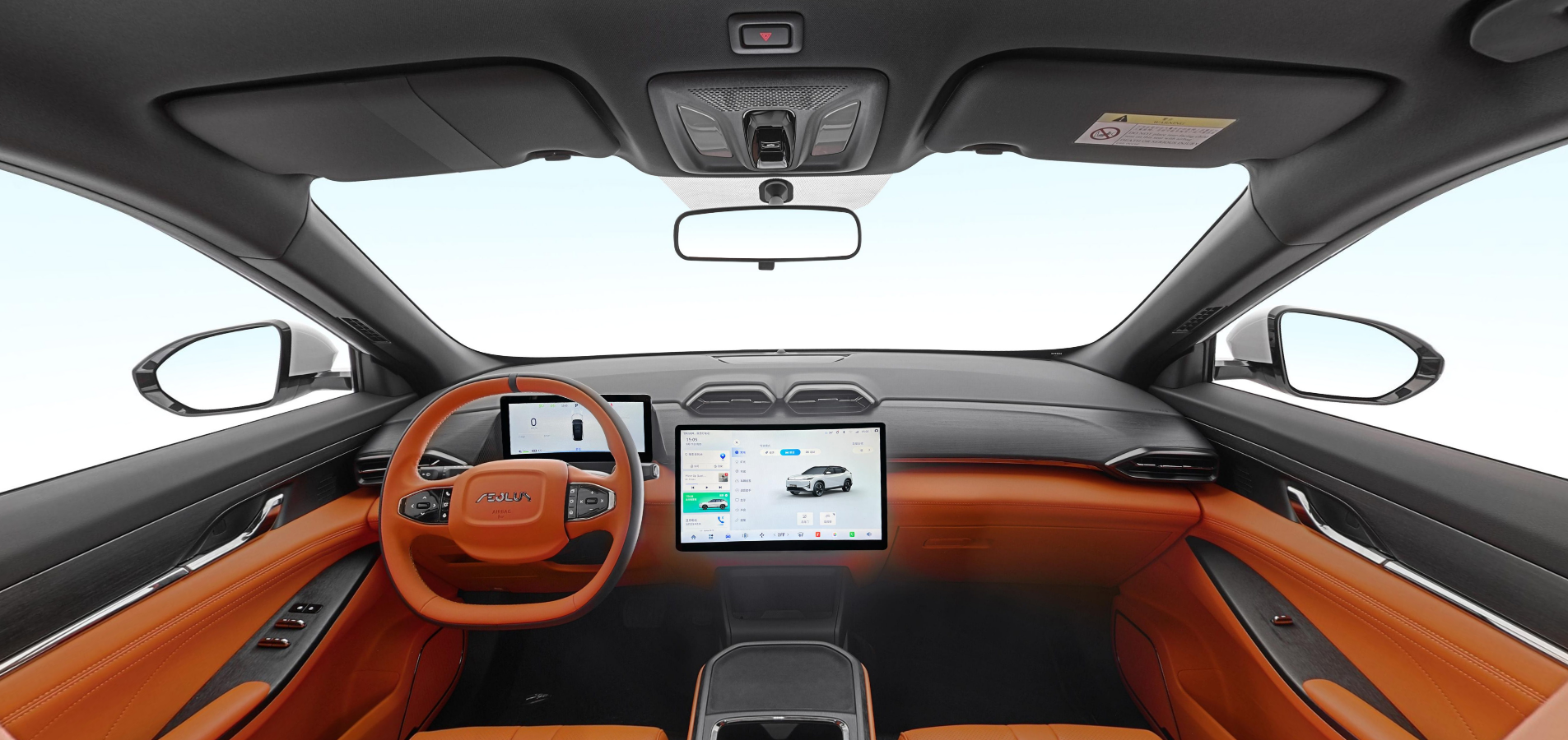 Електромобілі Dongfeng Aeolus L7 з Китаю 360